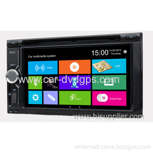 Unique Design 2 Din Universal Radio Car Dvd With Gps And Canbus